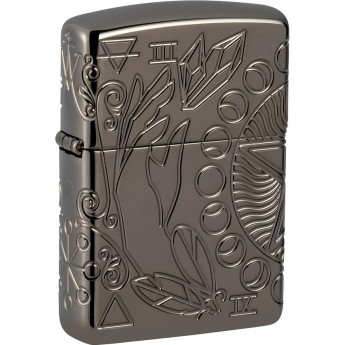 Зажигалка ZIPPO ARMOR® WICCA DESIGN Зажигалка ZIPPO ARMOR® WICCA DESIGN