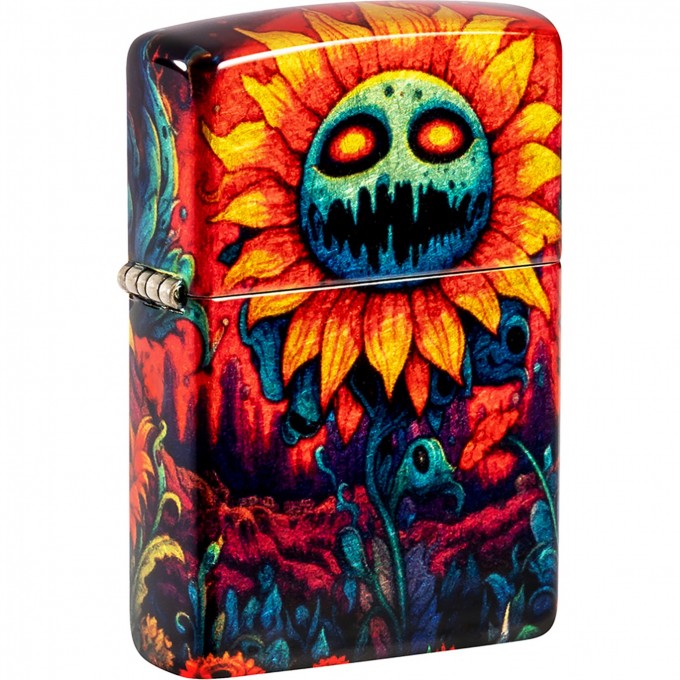 Зажигалка ZIPPO SPOOKY SUNFLOWER 46267